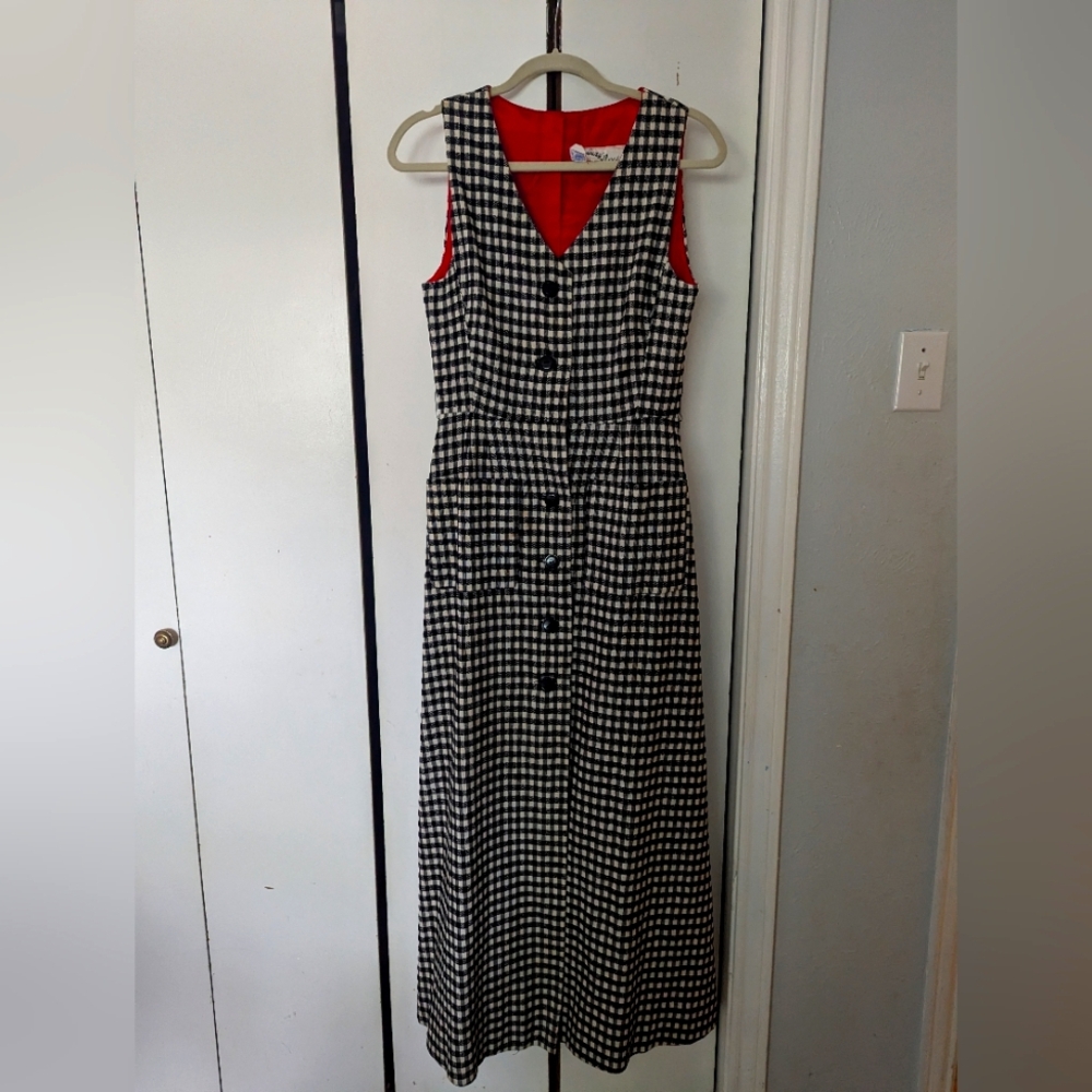 Vintage Suzy Perette gingham dress by Victor Costa